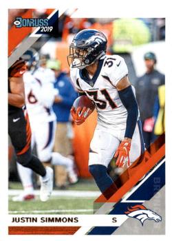 2019 Donruss #88 Justin Simmons Front