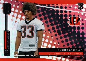 2019 Panini Unparalleled #283 Rodney Anderson Front