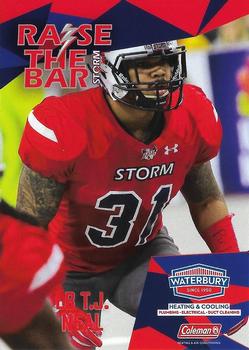 2019 Sioux Falls Storm (IFL) #NNO T.J. Neal Front