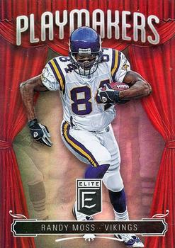 2019 Donruss Elite - Playmakers #PM-18 Randy Moss Front