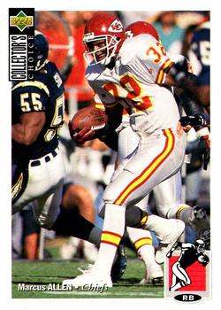 1994 Collector's Choice Spanish - 1994 Collector's Choice Spanish Promos #NNO Marcus Allen Front