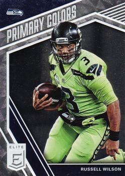 2019 Donruss Elite - Primary Colors #PC-20 Russell Wilson Front