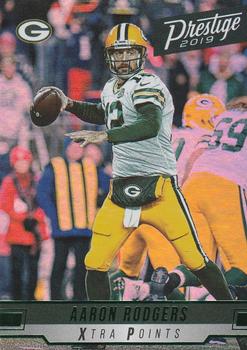 2019 Panini Prestige - Xtra Points Green #7 Aaron Rodgers Front