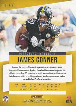 2019 Panini Prestige - Xtra Points Green #112 James Conner Back