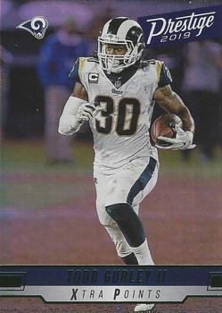 2019 Panini Prestige - Xtra Points Green #167 Todd Gurley II Front