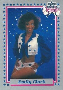 1992 Enor Dallas Cowboys Cheerleaders #11 Emily Clark Front