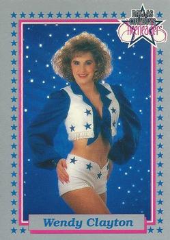 1992 Enor Dallas Cowboys Cheerleaders #12 Wendy Clayton Front