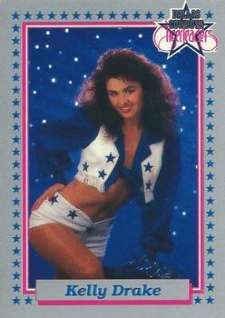 1992 Enor Dallas Cowboys Cheerleaders #15 Kelly Drake Front