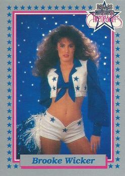 1992 Enor Dallas Cowboys Cheerleaders #39 Brooke Wicker Front