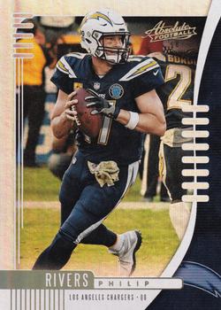 2019 Panini Absolute #42 Philip Rivers Front