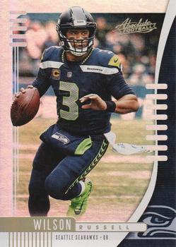 2019 Panini Absolute #91 Russell Wilson Front