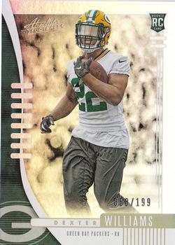 2019 Panini Absolute #157 Dexter Williams Front