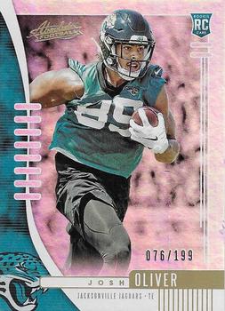 2019 Panini Absolute #194 Josh Oliver Front