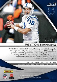 2019 Panini Spectra #73 Peyton Manning Back