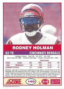 2019 Score - 1989-2019 Score Buybacks #140 Rodney Holman Back