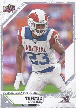 2019 Upper Deck CFL #90 Tommie Campbell Front