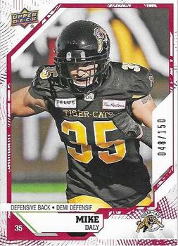 2019 Upper Deck CFL - Red Border #81 Mike Daly Front
