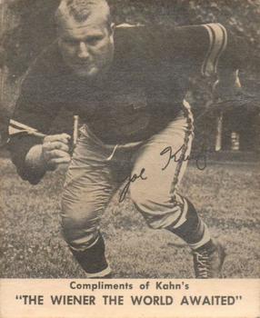 1959 Kahn's Wieners #NNO Joe Krupa Front