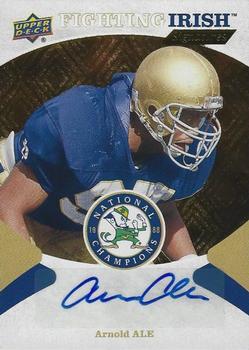 2017 Upper Deck Notre Dame 1988 Champions - Fighting Irish Signatures #FIS-AA Arnold Ale Front