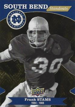 2017 Upper Deck Notre Dame 1988 Champions - South Bend Standouts #SBS-3 Frank Stams Front