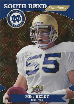 2017 Upper Deck Notre Dame 1988 Champions - South Bend Standouts #SBS-20 Mike Heldt Front