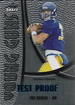 2011 Leaf Metal Draft - Young Guns Test Proofs #YG-PD1 Pat Devlin Front