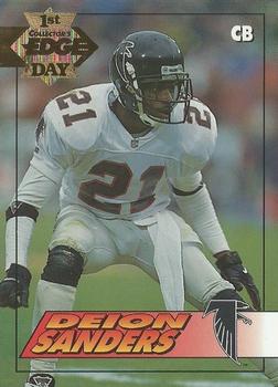 1994 Collector's Edge - 1st Day Gold Promos #5 Deion Sanders Front