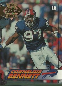 1994 Collector's Edge - 1st Day Gold Promos #10 Cornelius Bennett Front