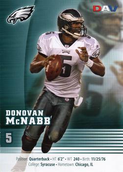2008 DAV Philadelphia Eagles #NNO Donovan McNabb Front