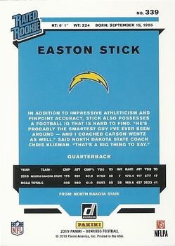 2019 Donruss - Press Proof Bronze #339 Easton Stick Back