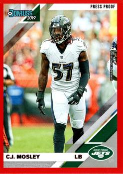 2019 Donruss - Press Proof Red #31 C.J. Mosley Front