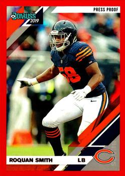 2019 Donruss - Press Proof Red #54 Roquan Smith Front