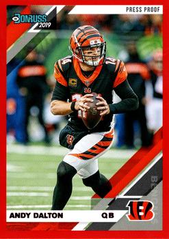 2019 Donruss - Press Proof Red #57 Andy Dalton Front