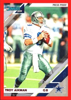 2019 Donruss - Press Proof Red #81 Troy Aikman Front