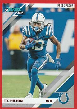 2019 Donruss - Press Proof Red #116 T.Y. Hilton Front