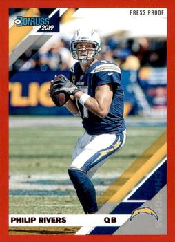 2019 Donruss - Press Proof Red #130 Philip Rivers Front