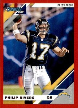 2019 Donruss - Press Proof Red #130V Philip Rivers Front