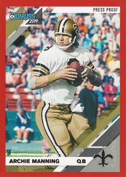 2019 Donruss - Press Proof Red #177 Archie Manning Front