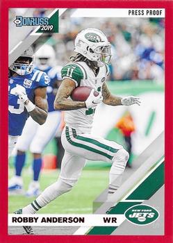 2019 Donruss - Press Proof Red #187 Robby Anderson Front