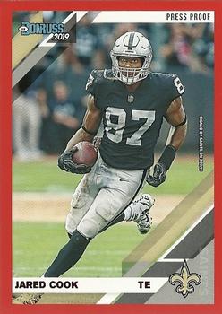 2019 Donruss - Press Proof Red #196 Jared Cook Front
