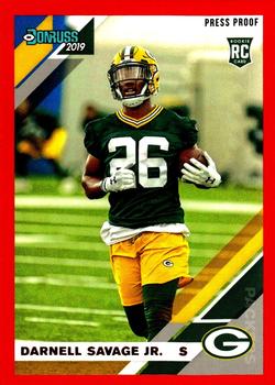 2019 Donruss - Press Proof Red #259 Darnell Savage Jr. Front