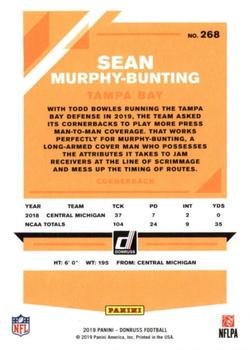 2019 Donruss - Press Proof Red #268 Sean Murphy-Bunting Back