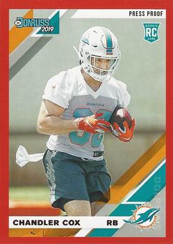 2019 Donruss - Press Proof Red #282 Chandler Cox Front