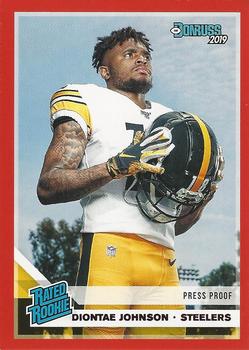 2019 Donruss - Press Proof Red #327 Diontae Johnson Front