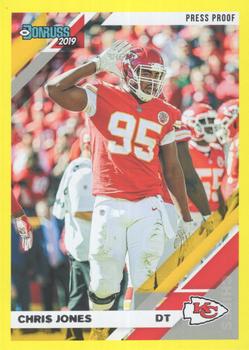 2019 Donruss - Press Proof Yellow #7 Chris Jones Front