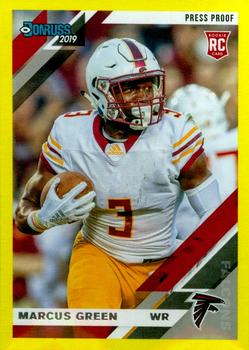 2019 Donruss - Press Proof Yellow #283 Marcus Green Front