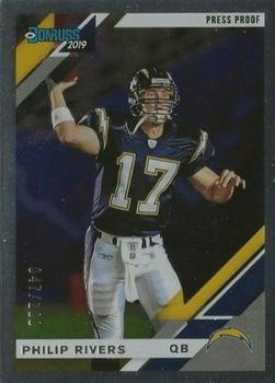 2019 Donruss - Press Proof Silver #130V Philip Rivers Front
