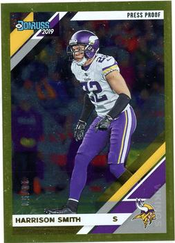 2019 Donruss - Press Proof Gold #159 Harrison Smith Front