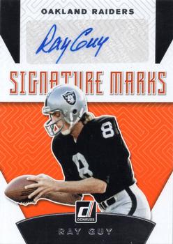2019 Donruss - Signature Marks #SM-32 Ray Guy Front