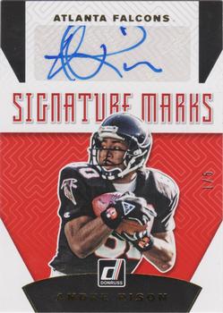 2019 Donruss - Signature Marks Red #SM-2 Andre Rison Front